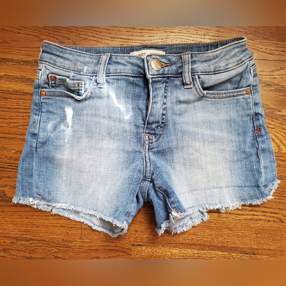 WARP + WEFT Girls 12 Shorty Jean Denim shorts